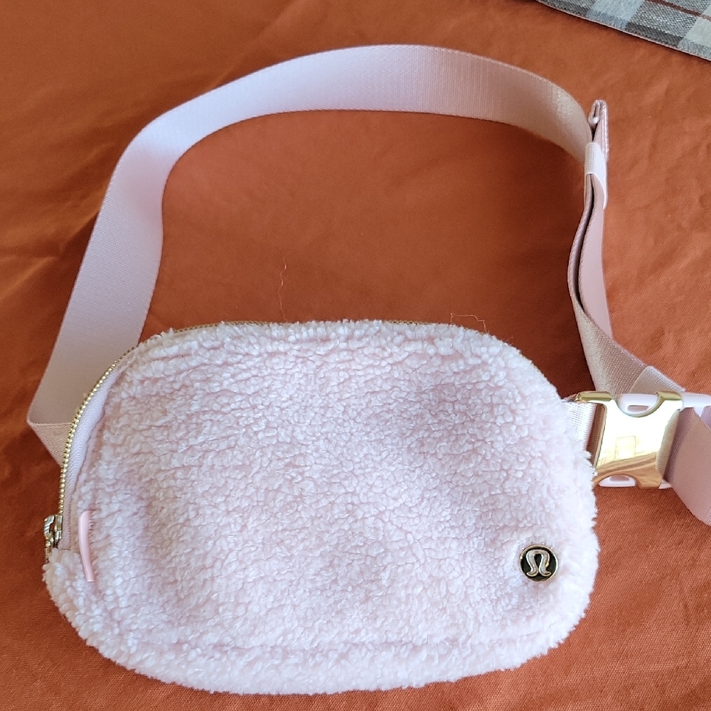 Lululemon Athletica Pink Crossbody Bag